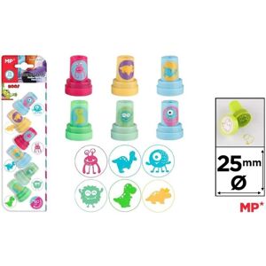 Main paper, Stempel, Dinosaurier- und Kreaturenstempel für Kinder, 6 Stück Main paper, Stempel, Dinosaurier- und Kreaturenstempel für Kinder, 6 Stück