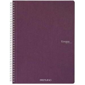 Fabriano, Heft + Block, Heft EcoQua spiralgebunden liniert Vino (A4, Liniert, Weicher Einband) Fabriano, Heft + Block, Heft EcoQua spiralgebunden liniert Vino (A4, Liniert, Weicher Einband)