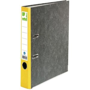 Q-Connect, Ordner, Ordner Pappe A4 50 mm gelb (A4, 50 mm, 1 Stk.) Q-Connect, Ordner, Ordner Pappe A4 50 mm gelb (A4, 50 mm, 1 Stk.)