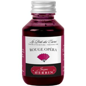 Jacques Herbin, Ersatzpatronen + Tintenfass, Schreiben (Rot, 100 ml) Jacques Herbin, Ersatzpatronen + Tintenfass, Schreiben (Rot, 100 ml)