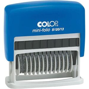 Colop, Stempel, Ziffernstempel Mini Dater S120/13, 13-stellig Colop, Stempel, Ziffernstempel Mini Dater S120/13, 13-stellig