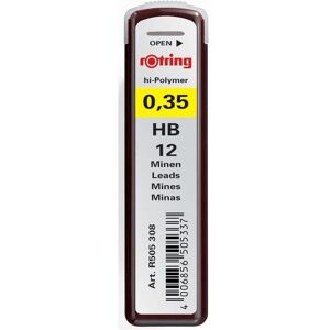 Rotring, Bleistiftminen, Tikky (12 Stk., 0.35 mm, HB) Rotring, Bleistiftminen, Tikky (12 Stk., 0.35 mm, HB)