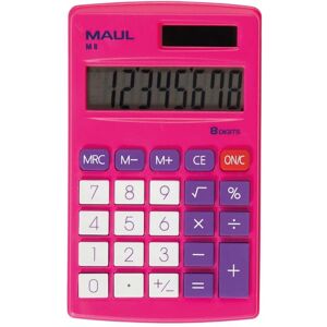 Maul, Taschenrechner, Taschenrechner M8 Pink (Solarenergie) Maul, Taschenrechner, Taschenrechner M8 Pink (Solarenergie)
