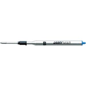 Lamy, Ersatzpatronen + Tintenfass, Kugelschreibermine M16 (Blau, 0.25 mm, 1 Stk.) Lamy, Ersatzpatronen + Tintenfass, Kugelschreibermine M16 (Blau, 0.25 mm, 1 Stk.)
