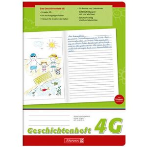 Brunnen, Heft + Block, Geschichtenheft Lineatur 4G liniert DIN A4 ohne Rand, 16 Blatt (A4, Liniert) Brunnen, Heft + Block, Geschichtenheft Lineatur 4G liniert DIN A4 ohne Rand, 16 Blatt (A4, Liniert)