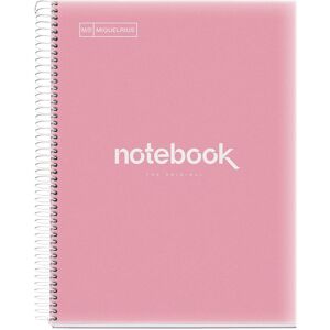 Miquelrius, Heft + Block, Notizbuch A4 80 SQU.90G PP EMOTIONS pink (A4, Gepunktet) Miquelrius, Heft + Block, Notizbuch A4 80 SQU.90G PP EMOTIONS pink (A4, Gepunktet)