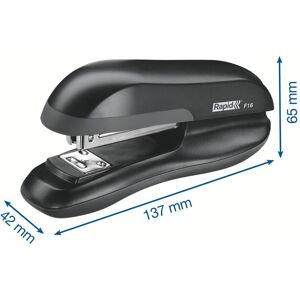 Rapid, Heftgerät, Heftgerät F16 Kunststoff 20 Blatt Blisterverpackung schwarz (20 Blätter) Rapid, Heftgerät, Heftgerät F16 Kunststoff 20 Blatt Blisterverpackung schwarz (20 Blätter)