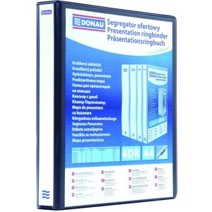 Donau, Mappe, Display-ringbuch, pp, a4/4rd/20, schwarz Donau, Mappe, Display-ringbuch, pp, a4/4rd/20, schwarz
