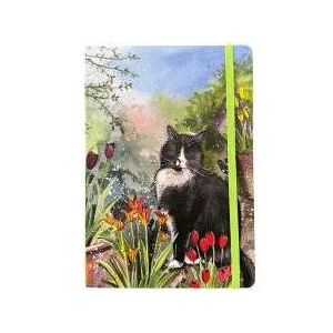 Alex Clark Art, Heft + Block, A5 LCN35 Notizbuch mit Katzen- und Tulpenmotiven und Gummiband (A5) Alex Clark Art, Heft + Block, A5 LCN35 Notizbuch mit Katzen- und Tulpenmotiven und Gummiband (A5)