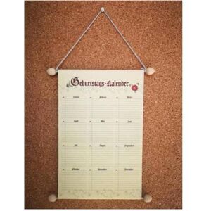 Rnk, Kalender, Geburtstagskalender (230x300mm) Rnk, Kalender, Geburtstagskalender (230x300mm)