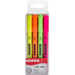 Kores, Marker, Textmarker High Liner (4x) Kores, Marker, Textmarker High Liner (4x)