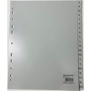 Soennecken, Ordner Zubehör, A-Z Register Verwendung für Papierformat: DIN A4, Übe Werkstoff: Polypropylen Soennecken, Ordner Zubehör, A-Z Register Verwendung für Papierformat: DIN A4, Übe Werkstoff: Polypropylen