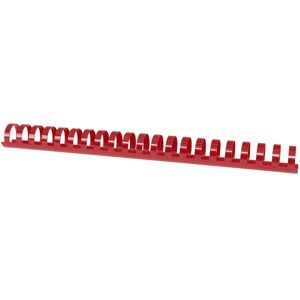 Office Products Binderücken, 25mm, 50 stk., rot, Bindegerät Zubehör, Rot Office Products Binderücken, 25mm, 50 stk., rot, Bindegerät Zubehör, Rot