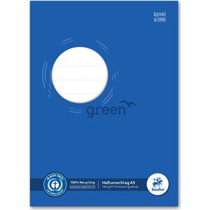 Staufen, Heft + Block, Heftschoner A5 150g blau Recyclingpapier (A5) Staufen, Heft + Block, Heftschoner A5 150g blau Recyclingpapier (A5)