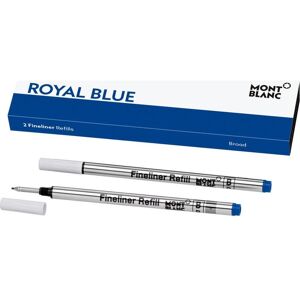 Montblanc, Ersatzpatronen + Tintenfass, Fineliner-Minen (Blau, 0.50 mm, 2 Stk.) Montblanc, Ersatzpatronen + Tintenfass, Fineliner-Minen (Blau, 0.50 mm, 2 Stk.)