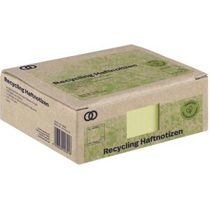 Soennecken, Haftnotiz, Haftnotiz oeco Recycling 125 x 75 mm (B x H) gelb 100 Bl./Block 12 Block/Pack. (75 x 125 mm) Soennecken, Haftnotiz, Haftnotiz oeco Recycling 125 x 75 mm (B x H) gelb 100 Bl./Block 12 Block/Pack. (75 x 125 mm)