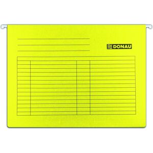 Donau, Mappe, Hängemappe a4, 230g/m2, gelb Donau, Mappe, Hängemappe a4, 230g/m2, gelb