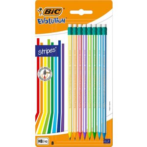 Bic, Bleistift, Evolution Bleistifte mit Radiergummi (HB, 8x) Bic, Bleistift, Evolution Bleistifte mit Radiergummi (HB, 8x)