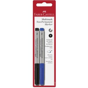 Faber-Castell, Marker, Filzstift Multimarker non-permanent F 2er Set (2x) Faber-Castell, Marker, Filzstift Multimarker non-permanent F 2er Set (2x)