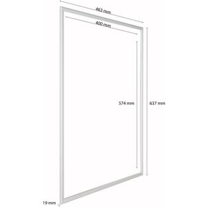 Update Displays A2 Silber Klapprahmen - Wandmontage Update Displays A2 Silber Klapprahmen - Wandmontage
