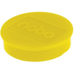 Nobo, Magnet, Magnet rund 32mm 1915302 gelb 10 Stück (10x) Nobo, Magnet, Magnet rund 32mm 1915302 gelb 10 Stück (10x)