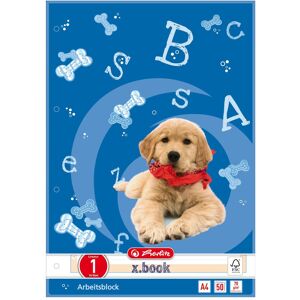 Herlitz, Heft + Block, Schreibblock DIN A4 Lineatur 1 (liniert) Hund, 50 Blatt (A4, Liniert) Herlitz, Heft + Block, Schreibblock DIN A4 Lineatur 1 (liniert) Hund, 50 Blatt (A4, Liniert)