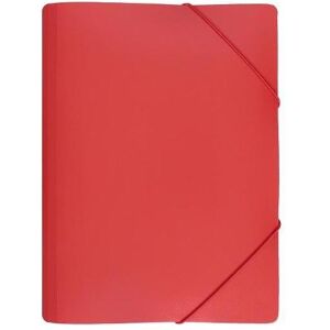 Biurfol, Mappe, Breite rote Aktentasche mit Gummiband Biurfol, Mappe, Breite rote Aktentasche mit Gummiband