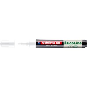 Edding, Marker, 50 EcoLine Lackmarker weiss 2,0 - 3,0 mm, 1 St. (1x) Edding, Marker, 50 EcoLine Lackmarker weiss 2,0 - 3,0 mm, 1 St. (1x)