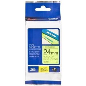 Brother Beschriftungsband, TZC51 Laminiertes Band (2.40 cm, Gelb, Schwarz) Brother Beschriftungsband, TZC51 Laminiertes Band (2.40 cm, Gelb, Schwarz)