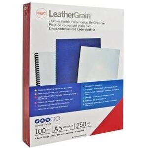 GBC LeatherGrain Umschlagmaterial A4, Bindegerät Zubehör, Blau GBC LeatherGrain Umschlagmaterial A4, Bindegerät Zubehör, Blau