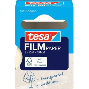 tesa, Klebeband, tesafilm Papier Klebeband 10m 19mm 1 Rolle Faltschachtel (19 mm) tesa, Klebeband, tesafilm Papier Klebeband 10m 19mm 1 Rolle Faltschachtel (19 mm)