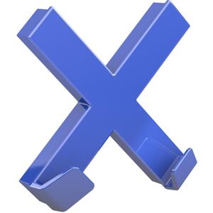 Magni, Magnet, Mega Magnet CROSS XL (70 x 70 mm, inkl. 2 Haken zum Aufhängen von Gegenständen) blau (1x) Magni, Magnet, Mega Magnet CROSS XL (70 x 70 mm, inkl. 2 Haken zum Aufhängen von Gegenständen) blau (1x)
