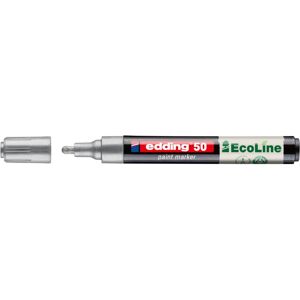Edding, Marker, 50 EcoLine Lackmarker silber 2,0 - 3,0 mm, 1 St. (1x) Edding, Marker, 50 EcoLine Lackmarker silber 2,0 - 3,0 mm, 1 St. (1x)