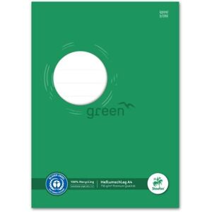 Staufen, Heft + Block, Heftschoner A4 150g grün Recyclingpapier (A4) Staufen, Heft + Block, Heftschoner A4 150g grün Recyclingpapier (A4)