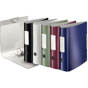 Leitz, Ordner, Ordner Active Style, 180 Grad, 80 mm, farbig sortiert DIN A4, runder Rücken, aus PP, gebürstet (A4, 80 mm, 1 Stk.) Leitz, Ordner, Ordner Active Style, 180 Grad, 80 mm, farbig sortiert DIN A4, runder Rücken, aus PP, gebürstet (A4, 80 mm, 1 Stk.)