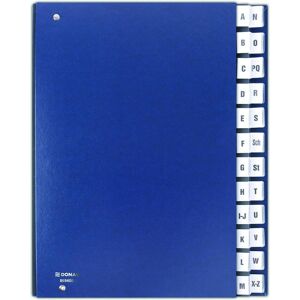 Donau, Mappe, Korrespondenzkarte, Karton, A4, A-Z, blaue Farbe () - 9003106063055 (A4) Donau, Mappe, Korrespondenzkarte, Karton, A4, A-Z, blaue Farbe () - 9003106063055 (A4)