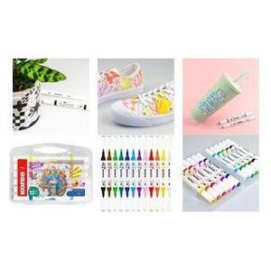 Kores, Marker, Kreative doppelseitige Acrylmarker, 12 Stück (12x) Kores, Marker, Kreative doppelseitige Acrylmarker, 12 Stück (12x)