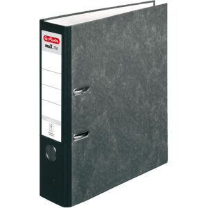 Herlitz, Ordner, Ordner maX.file nature pocket, schwarz Rückenbreite: 80 mm, mit schwarzem Wolkenmarmorpapier- (A4, 80 mm, 1 Stk.) Herlitz, Ordner, Ordner maX.file nature pocket, schwarz Rückenbreite: 80 mm, mit schwarzem Wolkenmarmorpapier- (A4, 80 mm, 1 Stk.)