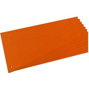 Herlitz, Ordner Zubehör, Trennstreifen 12 x 23 cm, Trapez, 100 Stk. - orange Herlitz, Ordner Zubehör, Trennstreifen 12 x 23 cm, Trapez, 100 Stk. - orange