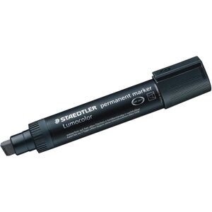 Staedtler Marker, Lumocolor Jumbo Permanent Marker 388-9 Chisel Tip Extra Broad 2/12mm Line - Black (Pack of (5x) Staedtler Marker, Lumocolor Jumbo Permanent Marker 388-9 Chisel Tip Extra Broad 2/12mm Line - Black (Pack of (5x)