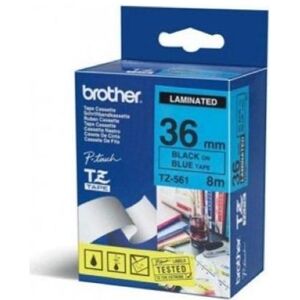 Brother Beschriftungsband, TZ561 Laminiertes Band (3.60 cm, Schwarz) Brother Beschriftungsband, TZ561 Laminiertes Band (3.60 cm, Schwarz)