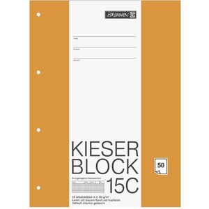 Brunnen, Heft + Block, Arbeitsblock Kieserblock gelocht DIN A4 kariert (A4, Kariert, Harter Einband) Brunnen, Heft + Block, Arbeitsblock Kieserblock gelocht DIN A4 kariert (A4, Kariert, Harter Einband)
