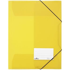 5x Durable, Mappe, Eckspannermappe, DIN A4, PP, gelb (A4, 1x) 5x Durable, Mappe, Eckspannermappe, DIN A4, PP, gelb (A4, 1x)