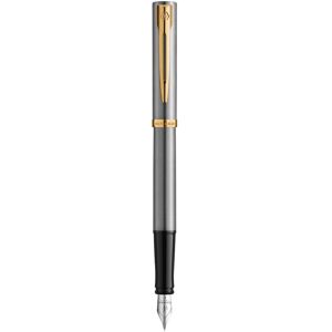 Waterman, Schreibstifte, Füllfederhalter IMPRESSION Stainless SteelGT F Blau Geschenkbox Waterman, Schreibstifte, Füllfederhalter IMPRESSION Stainless SteelGT F Blau Geschenkbox