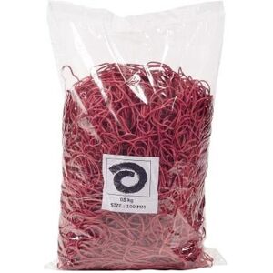 Neutralware, Gummiband, Gummiring 100mm Kautschuk rot 500 St./Pack. (500 Stk.) Neutralware, Gummiband, Gummiring 100mm Kautschuk rot 500 St./Pack. (500 Stk.)