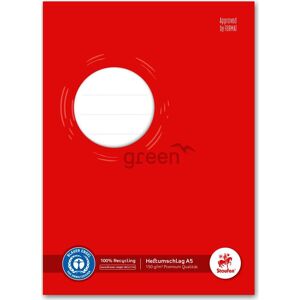 Staufen, Heft + Block, Heftschoner A5 150g rot Recyclingpapier (A5) Staufen, Heft + Block, Heftschoner A5 150g rot Recyclingpapier (A5)