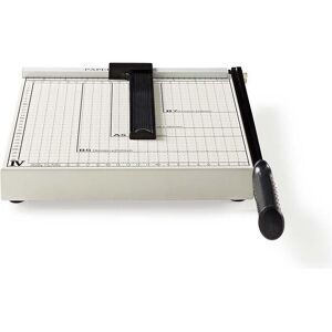 Nedis PACU110A4 (8 Blätter, A4), Schneidemaschine, Weiss, Schwarz Nedis PACU110A4 (8 Blätter, A4), Schneidemaschine, Weiss, Schwarz