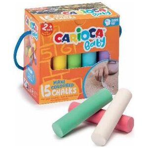 Carioca, Malstifte, Baby maxi chalk (15 pcs) (809443) (15x) Carioca, Malstifte, Baby maxi chalk (15 pcs) (809443) (15x)