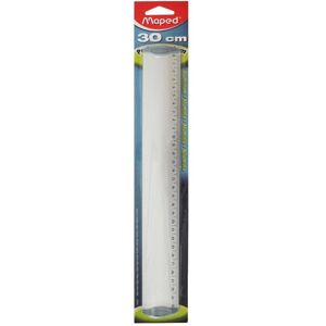 Maped, Lineal, Lineal Aluminium Prot. System 30cm (30 cm, Aluminium) Maped, Lineal, Lineal Aluminium Prot. System 30cm (30 cm, Aluminium)