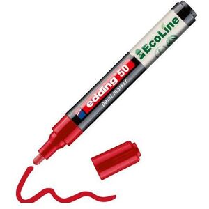 Edding, Marker, 50 EcoLine Lackmarker rot 2,0 - 3,0 mm, 1 St. (1x) Edding, Marker, 50 EcoLine Lackmarker rot 2,0 - 3,0 mm, 1 St. (1x)